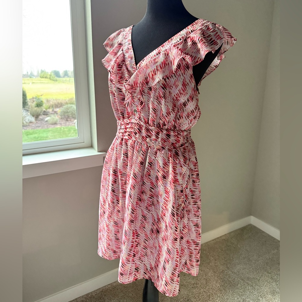 BCBGeneration Patterned Mini Dress - image 1